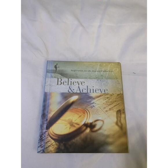 Believe and Achieve Inspiration For The Journey Called Life 2004 Hallmark Gift - Picture 1 of 4